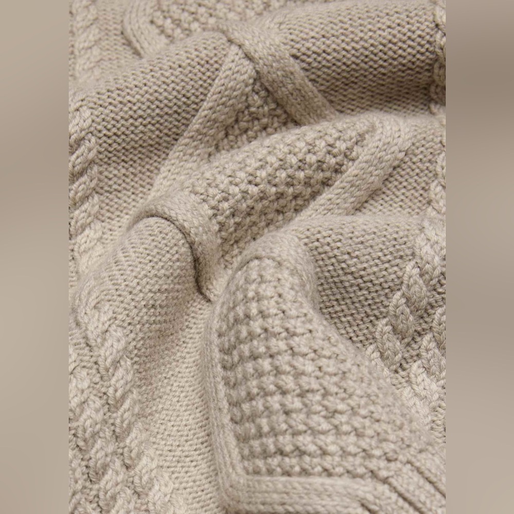 Aritzia Heritage Knit Merino Wool Hi-Hip Turtleneck, Sz Small - Picture 6 of 10